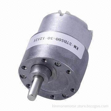 9V DC Gear Motor with 37mm Diameter Gearbox, Offset 6mm Shaft for Dispensers/Sprayers/Paper Towers